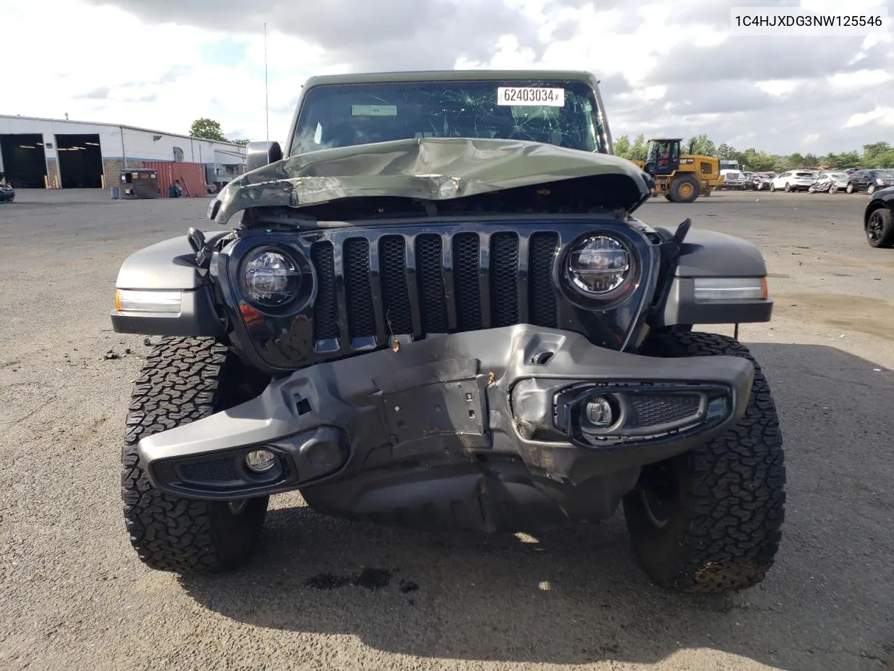 2022 Jeep Wrangler Unlimited Sport VIN: 1C4HJXDG3NW125546 Lot: 62403034