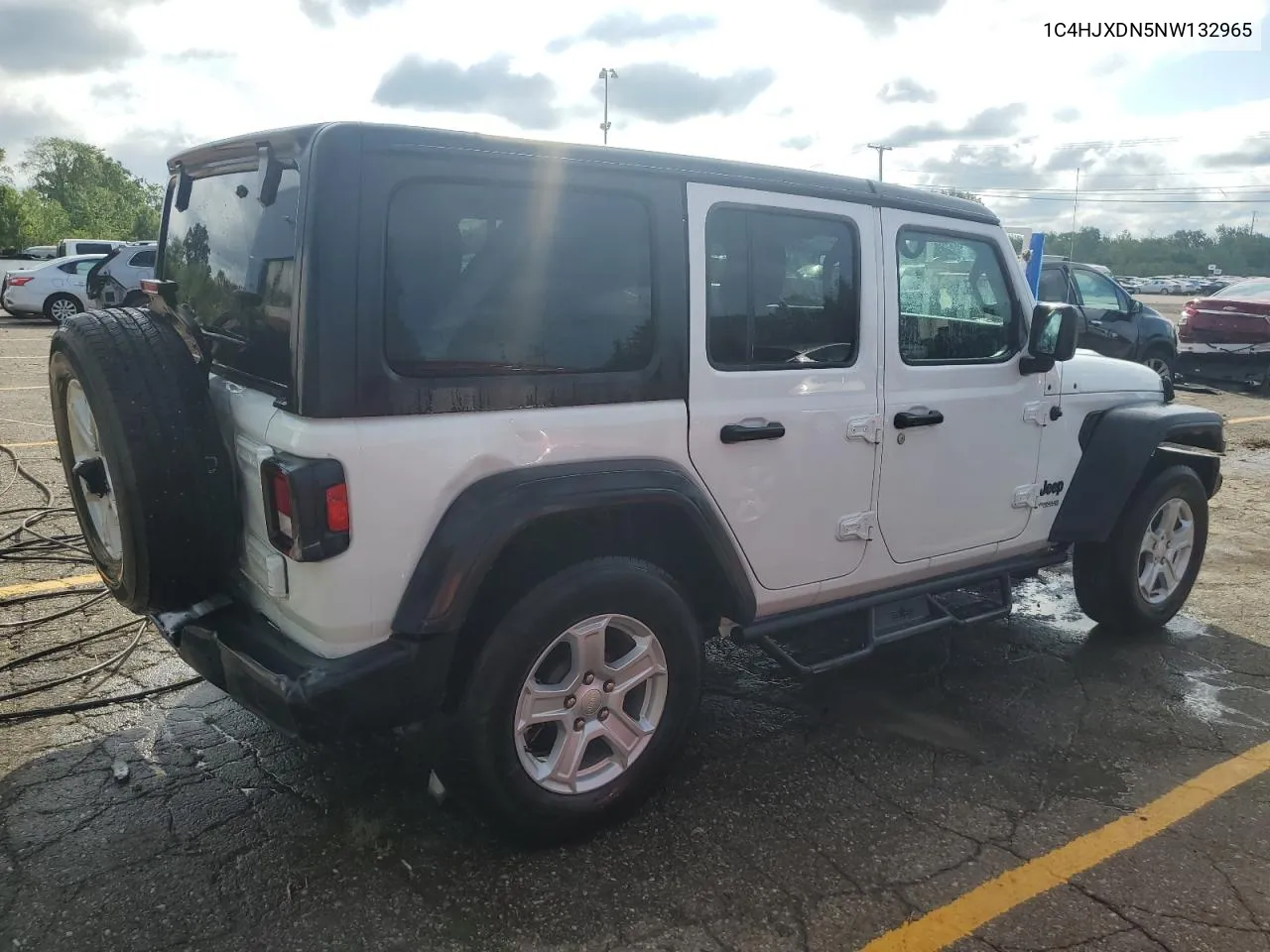 1C4HJXDN5NW132965 2022 Jeep Wrangler Unlimited Sport