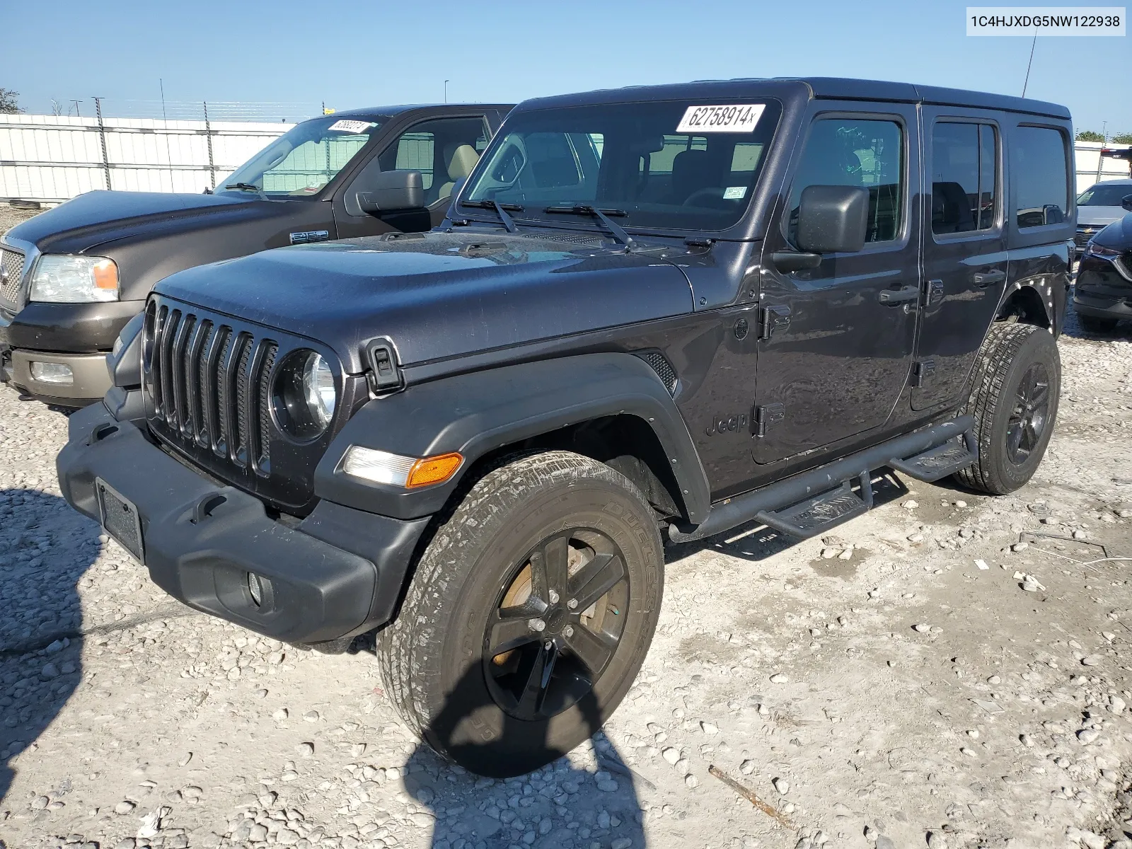 1C4HJXDG5NW122938 2022 Jeep Wrangler Unlimited Sport