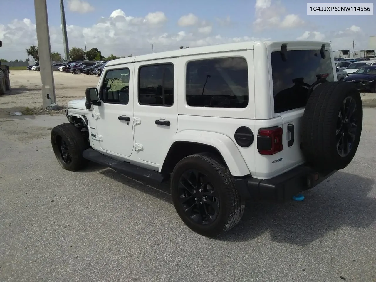 2022 Jeep Wrangler Unlimited Sahara 4Xe VIN: 1C4JJXP60NW114556 Lot: 63082754