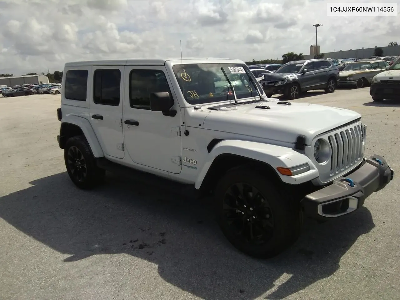 2022 Jeep Wrangler Unlimited Sahara 4Xe VIN: 1C4JJXP60NW114556 Lot: 63082754