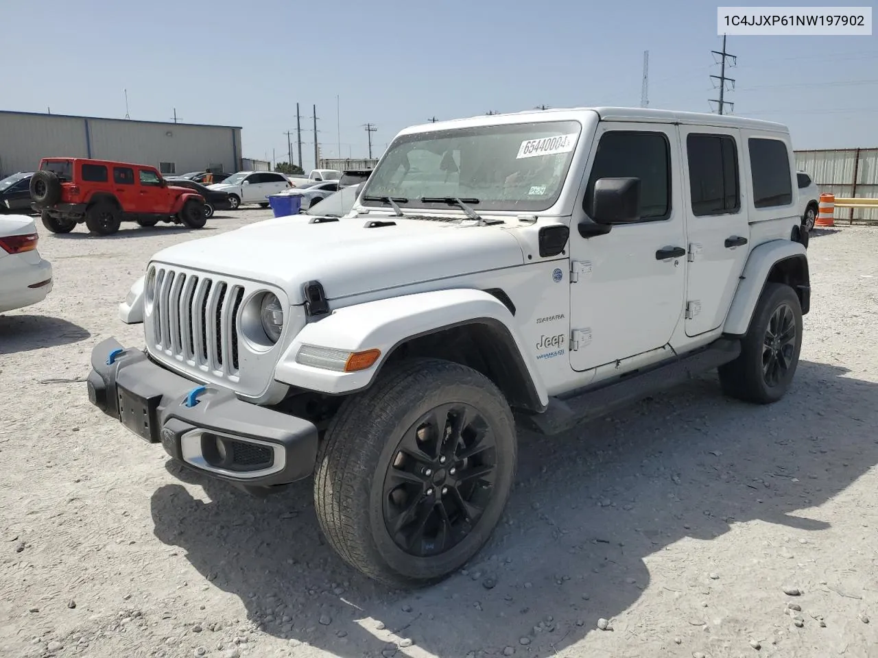 2022 Jeep Wrangler Unlimited Sahara 4Xe VIN: 1C4JJXP61NW197902 Lot: 65440004