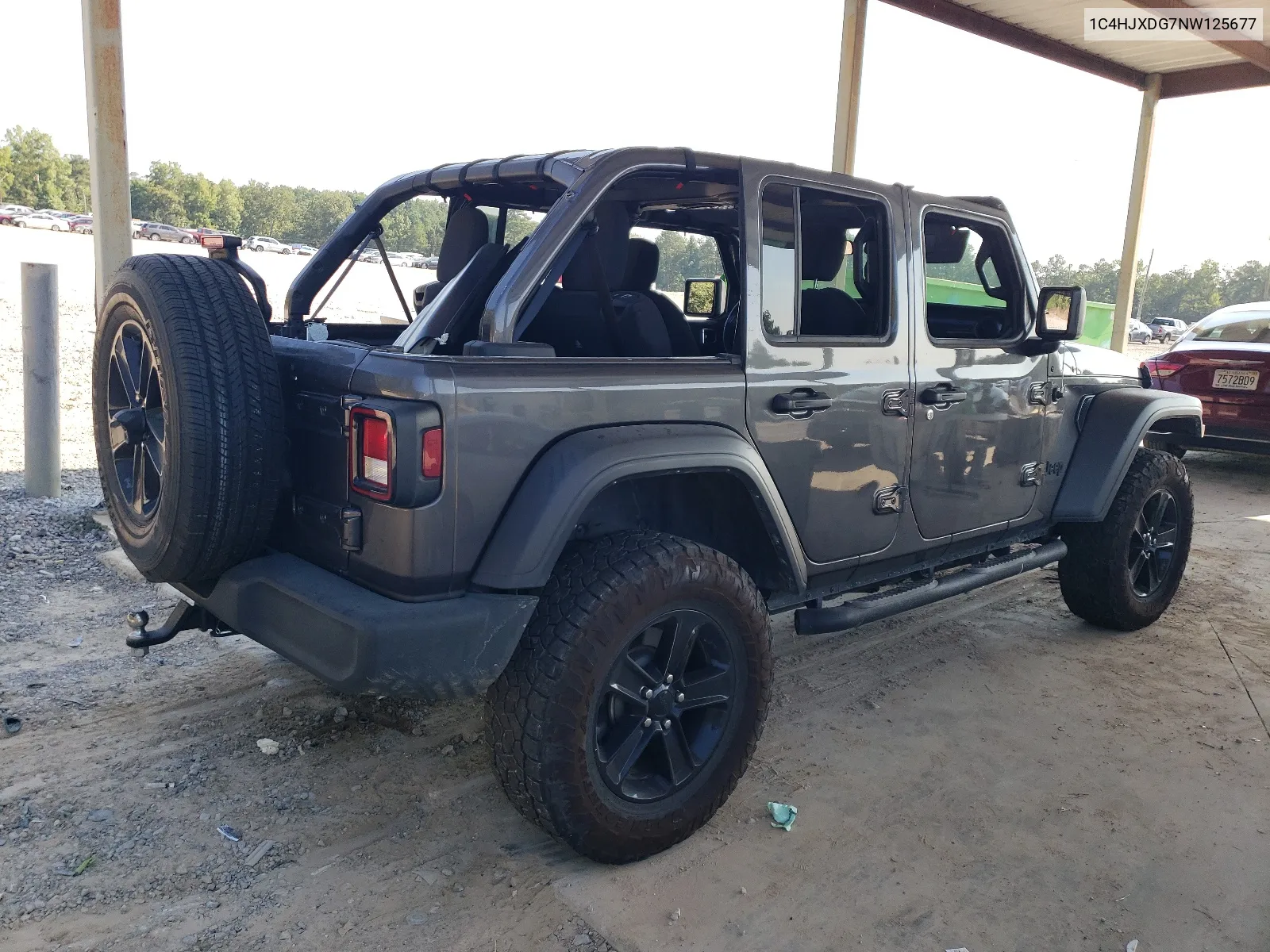 1C4HJXDG7NW125677 2022 Jeep Wrangler Unlimited Sport