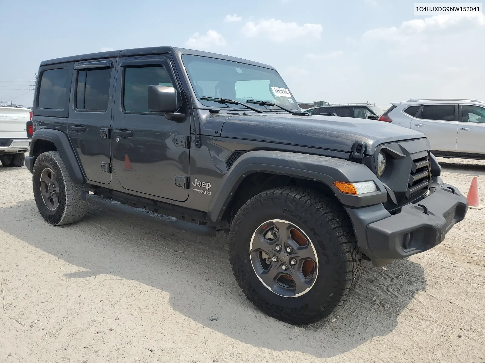 2022 Jeep Wrangler Unlimited Sport VIN: 1C4HJXDG9NW152041 Lot: 68554904