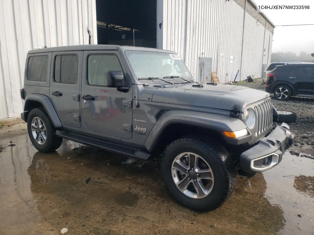 2022 Jeep Wrangler Unlimited Sahara VIN: 1C4HJXEN7NW233598 Lot: 68983184