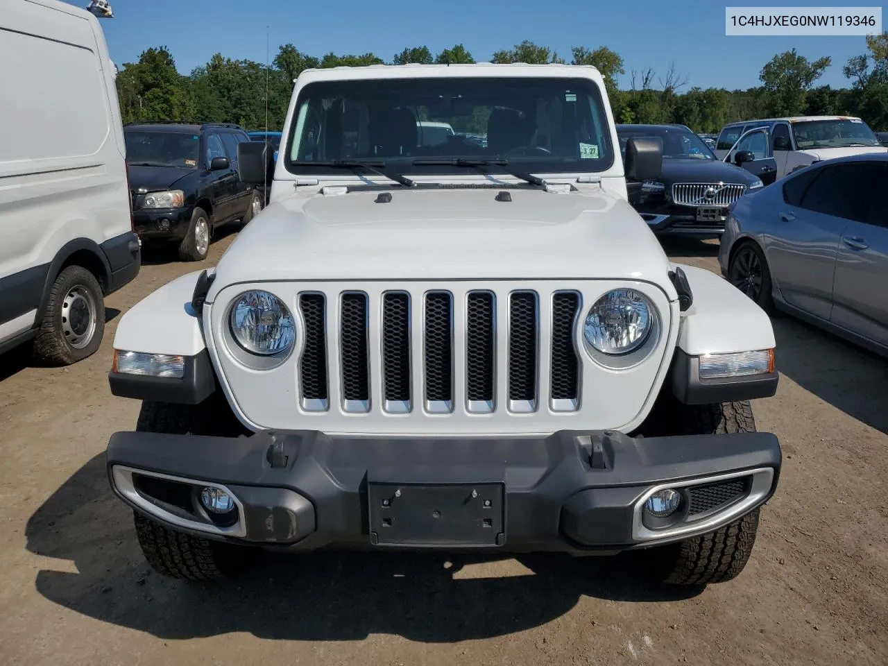 2022 Jeep Wrangler Unlimited Sahara VIN: 1C4HJXEG0NW119346 Lot: 69268374