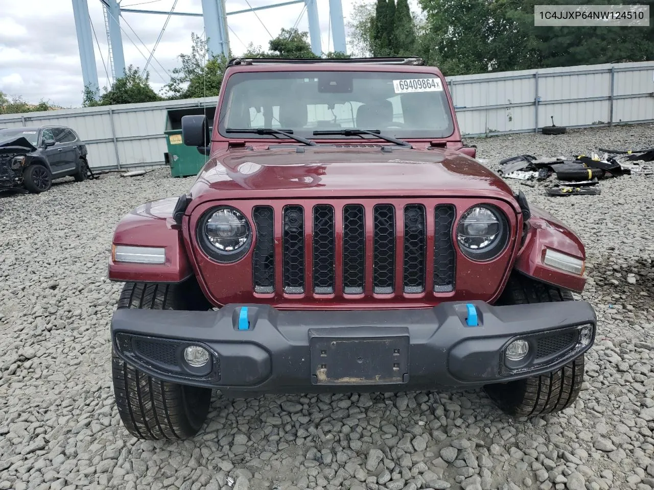 1C4JJXP64NW124510 2022 Jeep Wrangler Unlimited Sahara 4Xe