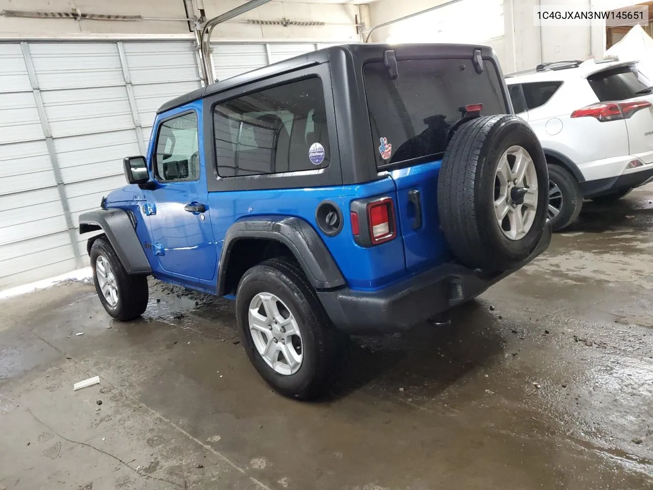 1C4GJXAN3NW145651 2022 Jeep Wrangler Sport