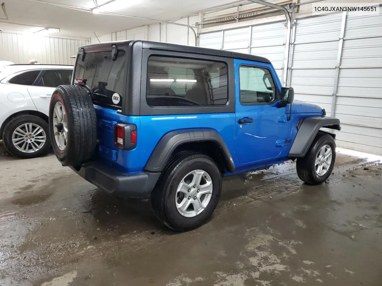 2022 Jeep Wrangler Sport VIN: 1C4GJXAN3NW145651 Lot: 69881314