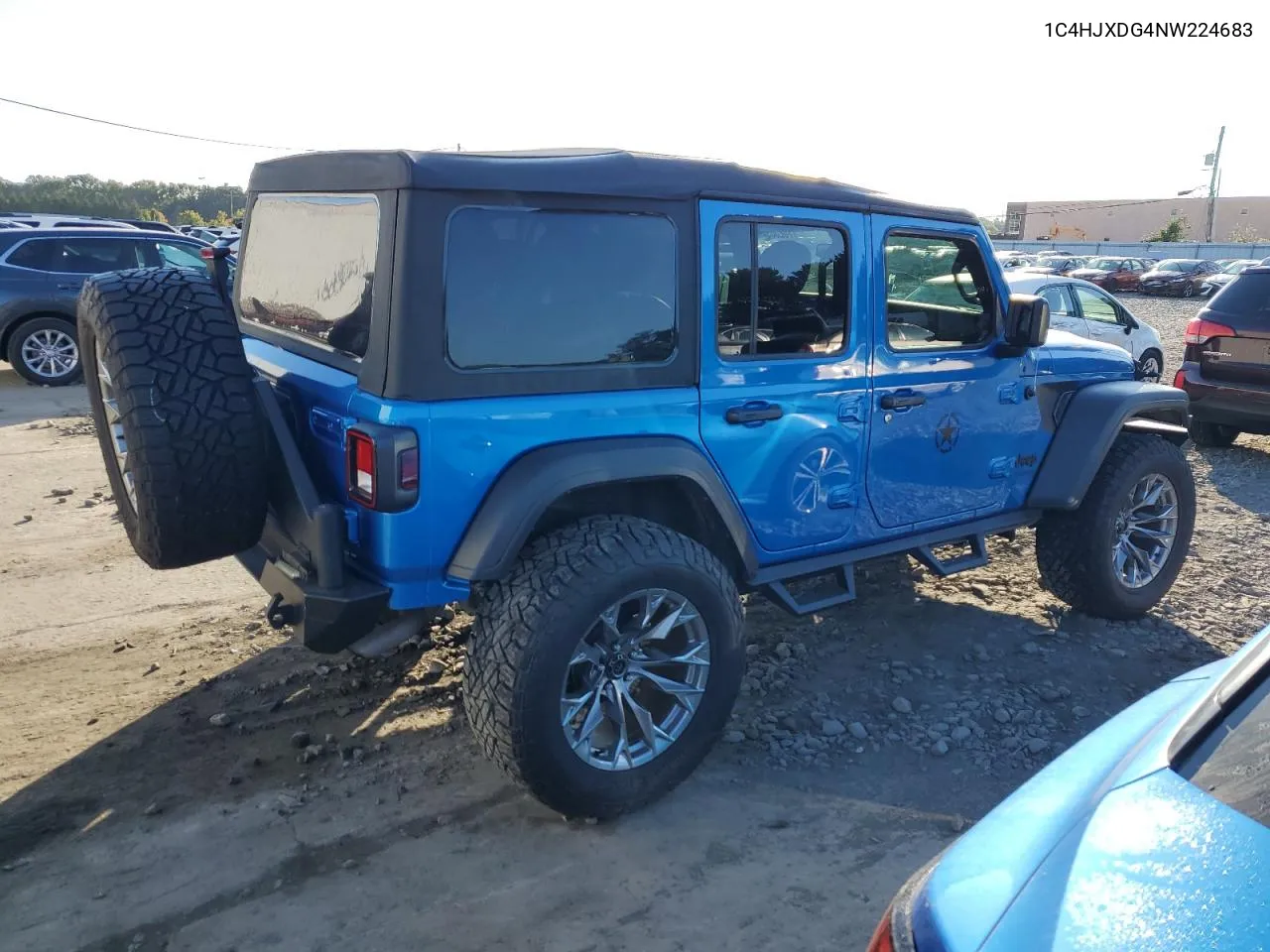 2022 Jeep Wrangler Unlimited Sport VIN: 1C4HJXDG4NW224683 Lot: 70258994