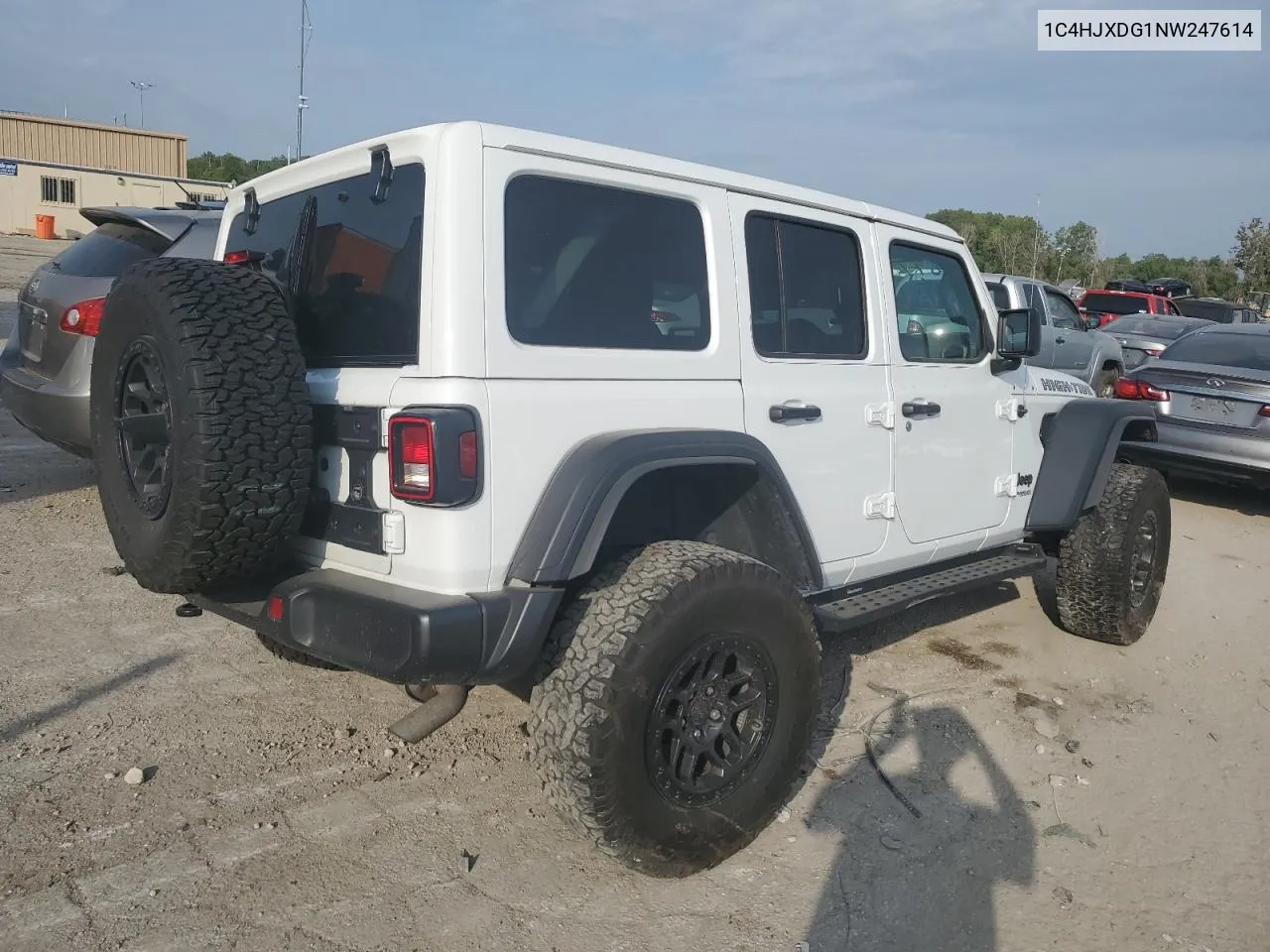 2022 Jeep Wrangler Unlimited Sport VIN: 1C4HJXDG1NW247614 Lot: 70441794