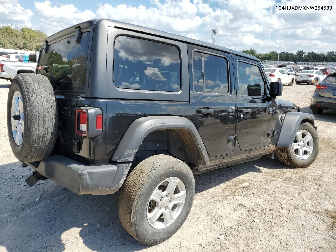 2022 Jeep Wrangler Unlimited Sport VIN: 1C4HJXDMXNW254583 Lot: 70820684