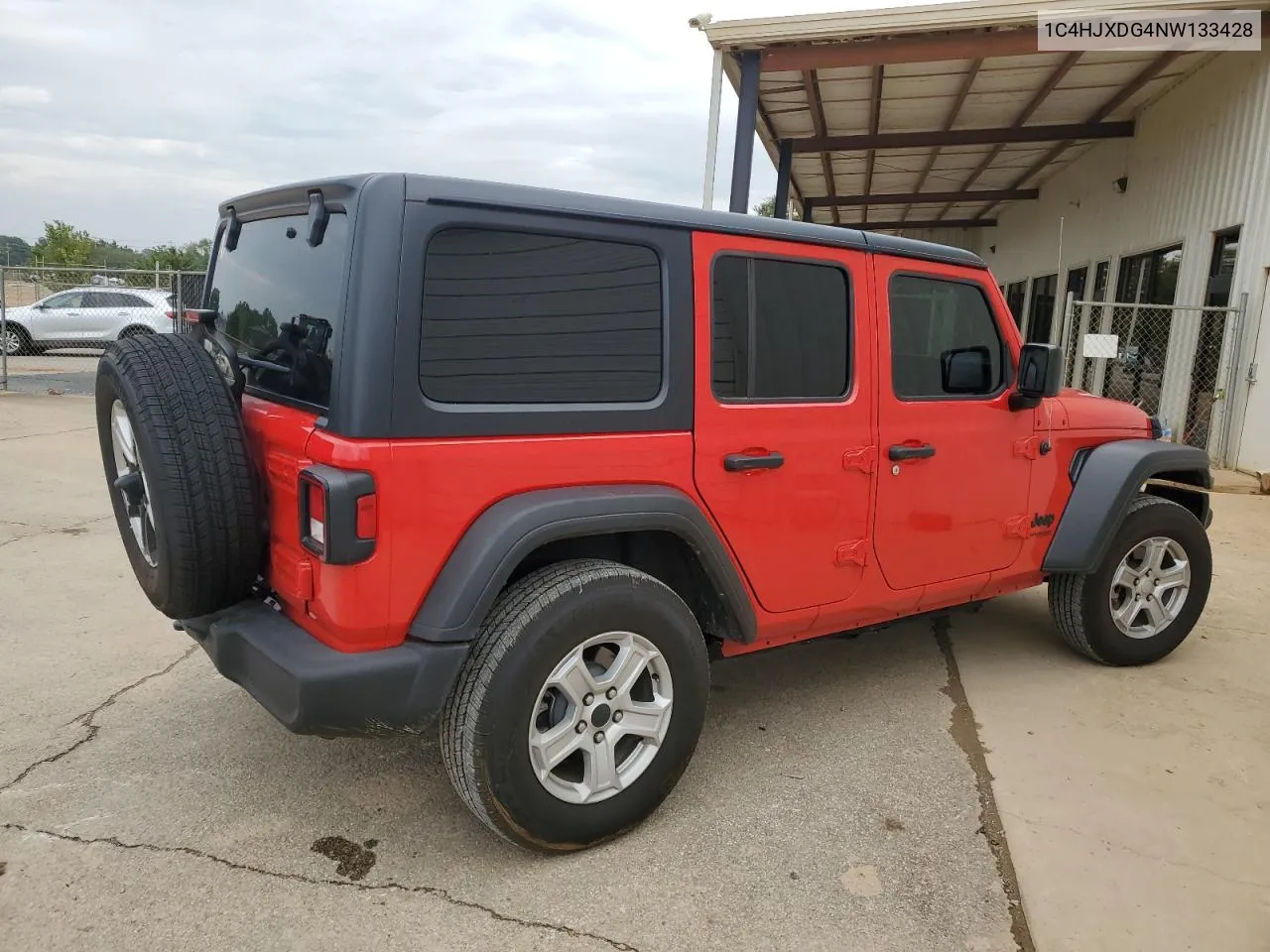 2022 Jeep Wrangler Unlimited Sport VIN: 1C4HJXDG4NW133428 Lot: 70880484