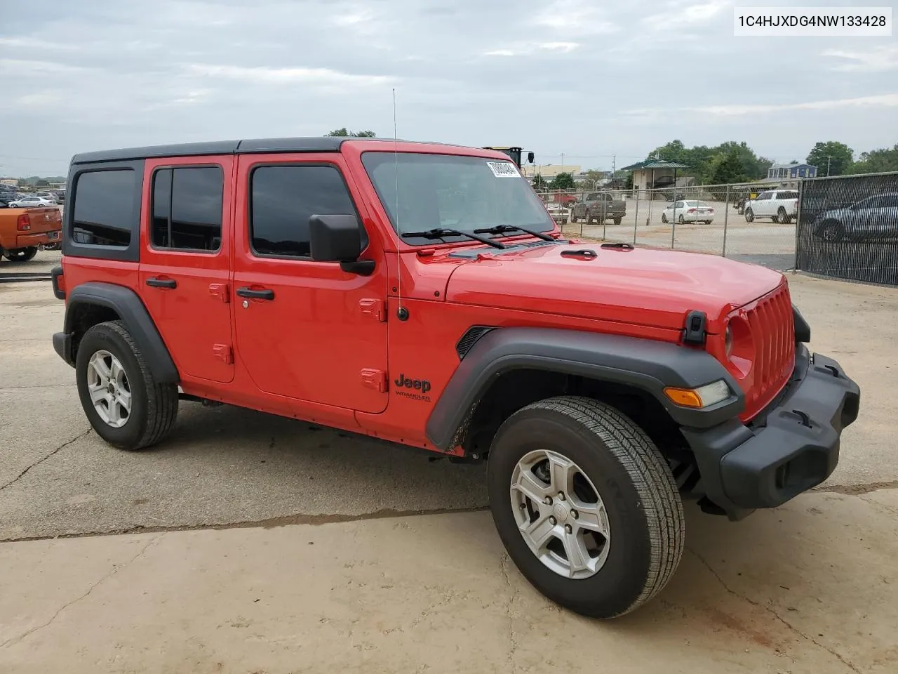 2022 Jeep Wrangler Unlimited Sport VIN: 1C4HJXDG4NW133428 Lot: 70880484