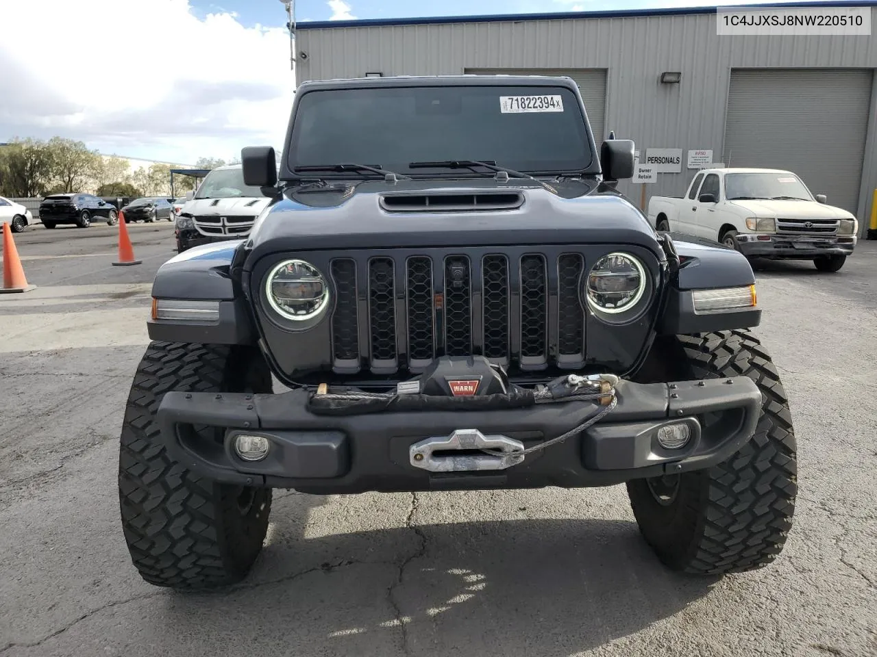 2022 Jeep Wrangler Unlimited Rubicon 392 VIN: 1C4JJXSJ8NW220510 Lot: 71822394