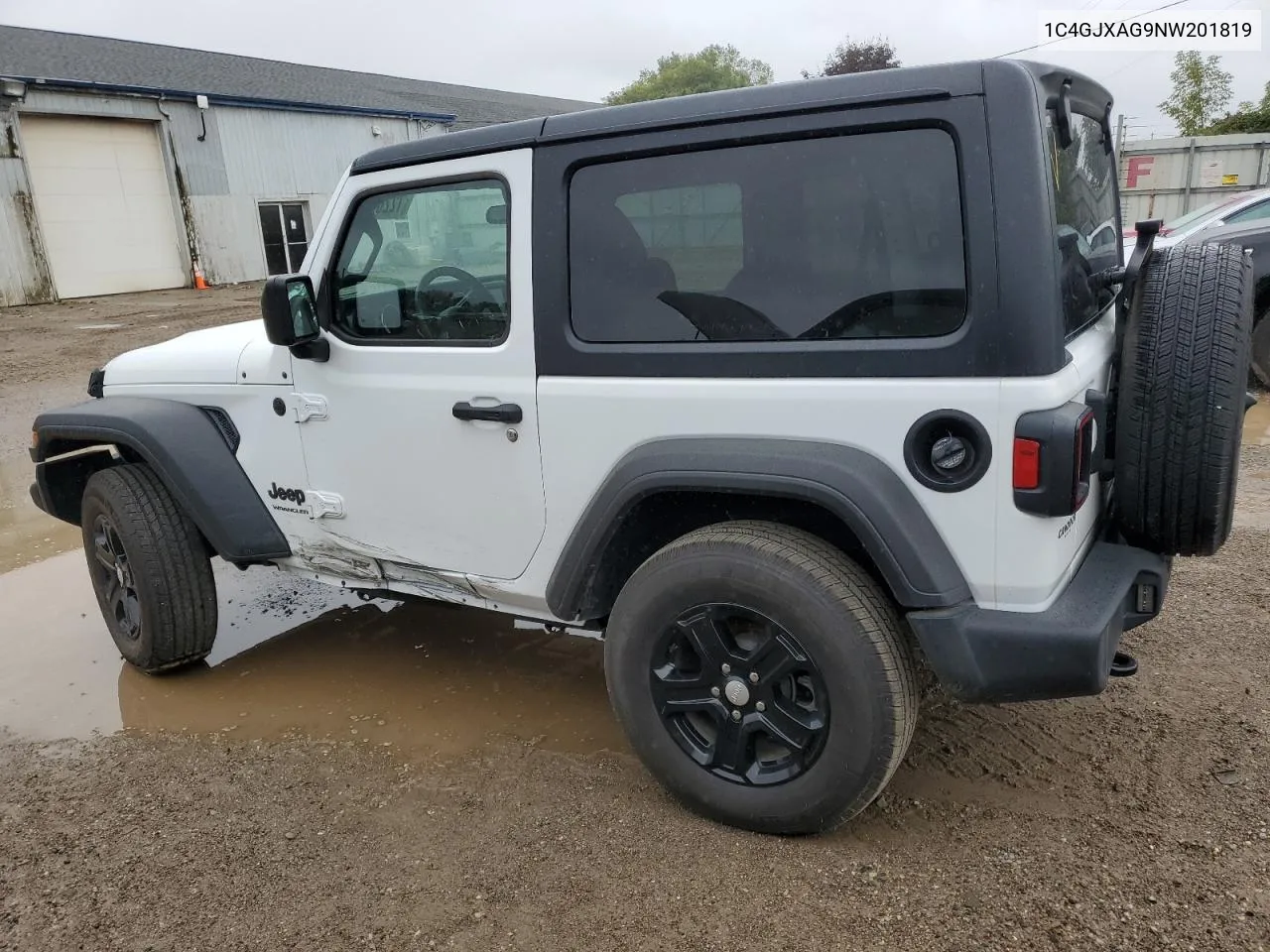 2022 Jeep Wrangler Sport VIN: 1C4GJXAG9NW201819 Lot: 72206494