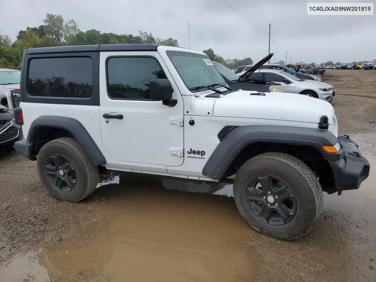 2022 Jeep Wrangler Sport VIN: 1C4GJXAG9NW201819 Lot: 72206494