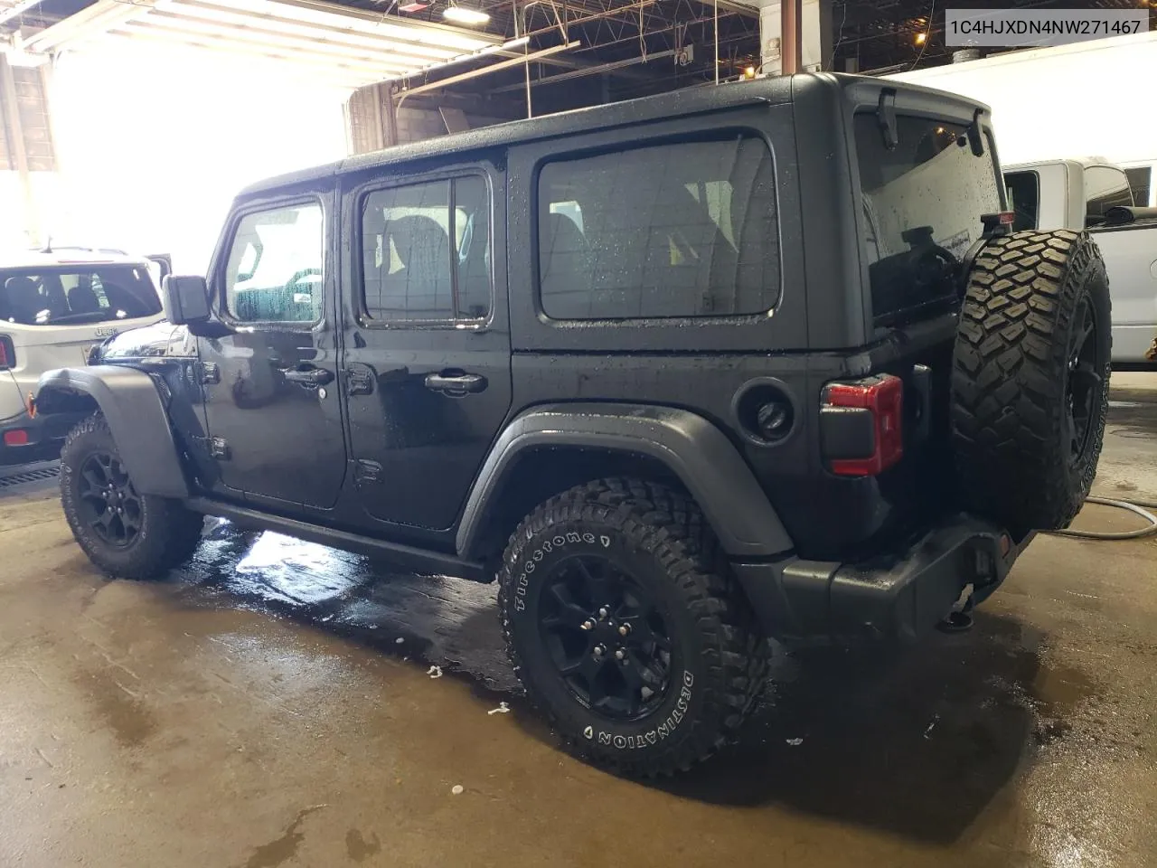 2022 Jeep Wrangler Unlimited Sport VIN: 1C4HJXDN4NW271467 Lot: 72401754