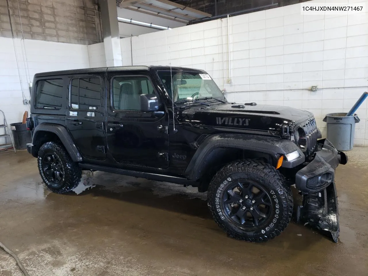 2022 Jeep Wrangler Unlimited Sport VIN: 1C4HJXDN4NW271467 Lot: 72401754