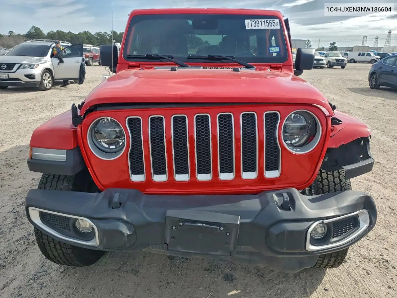 1C4HJXEN3NW186604 2022 Jeep Wrangler Unlimited Sahara
