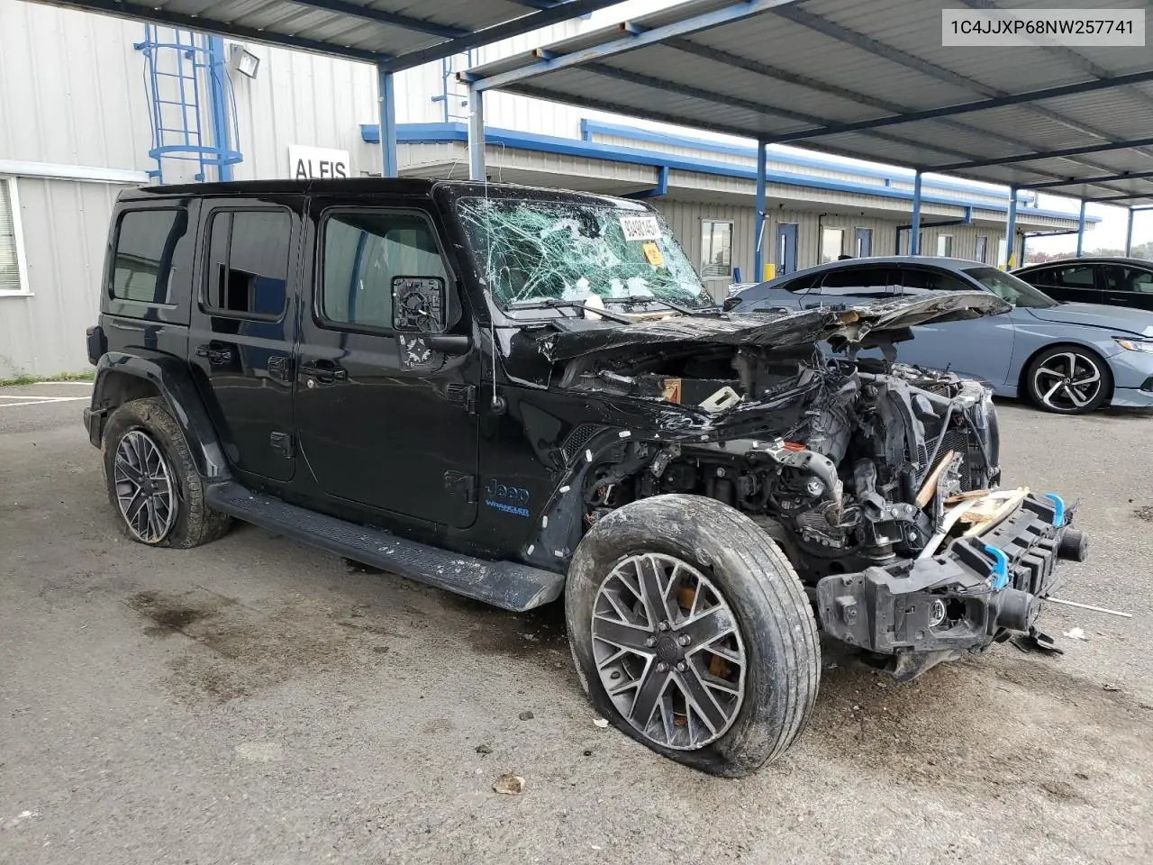 1C4JJXP68NW257741 2022 Jeep Wrangler Unlimited Sahara 4Xe