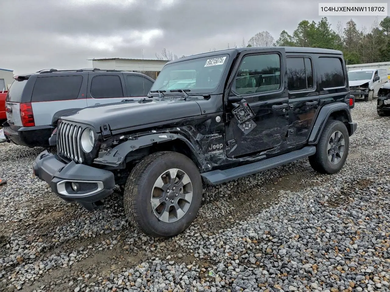 1C4HJXEN4NW118702 2022 Jeep Wrangler Unlimited Sahara