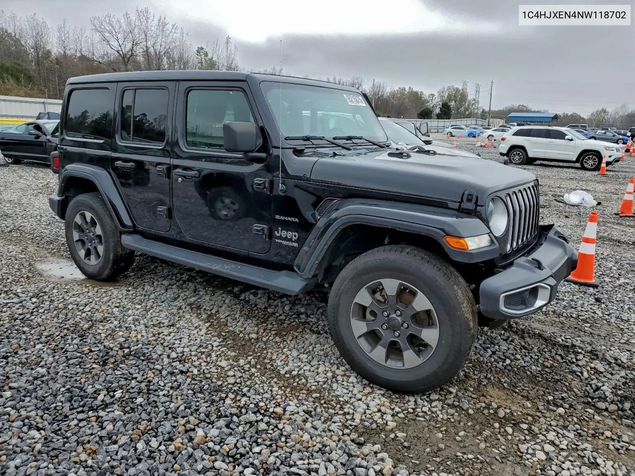 1C4HJXEN4NW118702 2022 Jeep Wrangler Unlimited Sahara