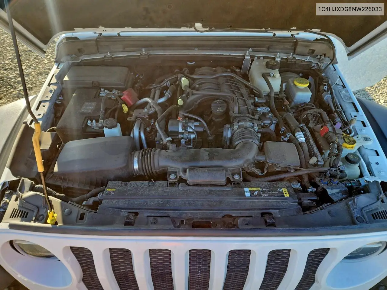 1C4HJXDG8NW226033 2022 Jeep Wrangler Unlimited Sport