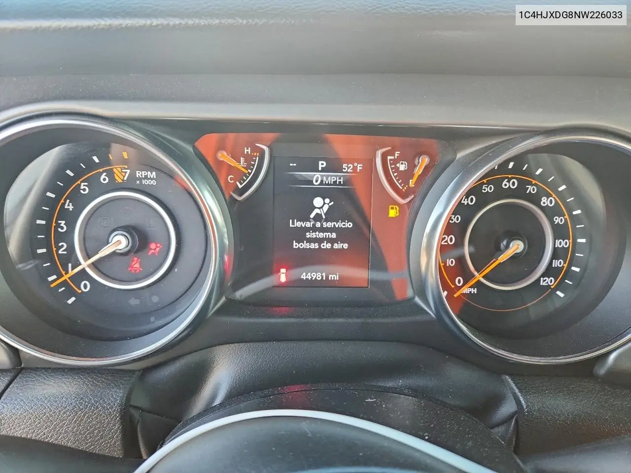 1C4HJXDG8NW226033 2022 Jeep Wrangler Unlimited Sport