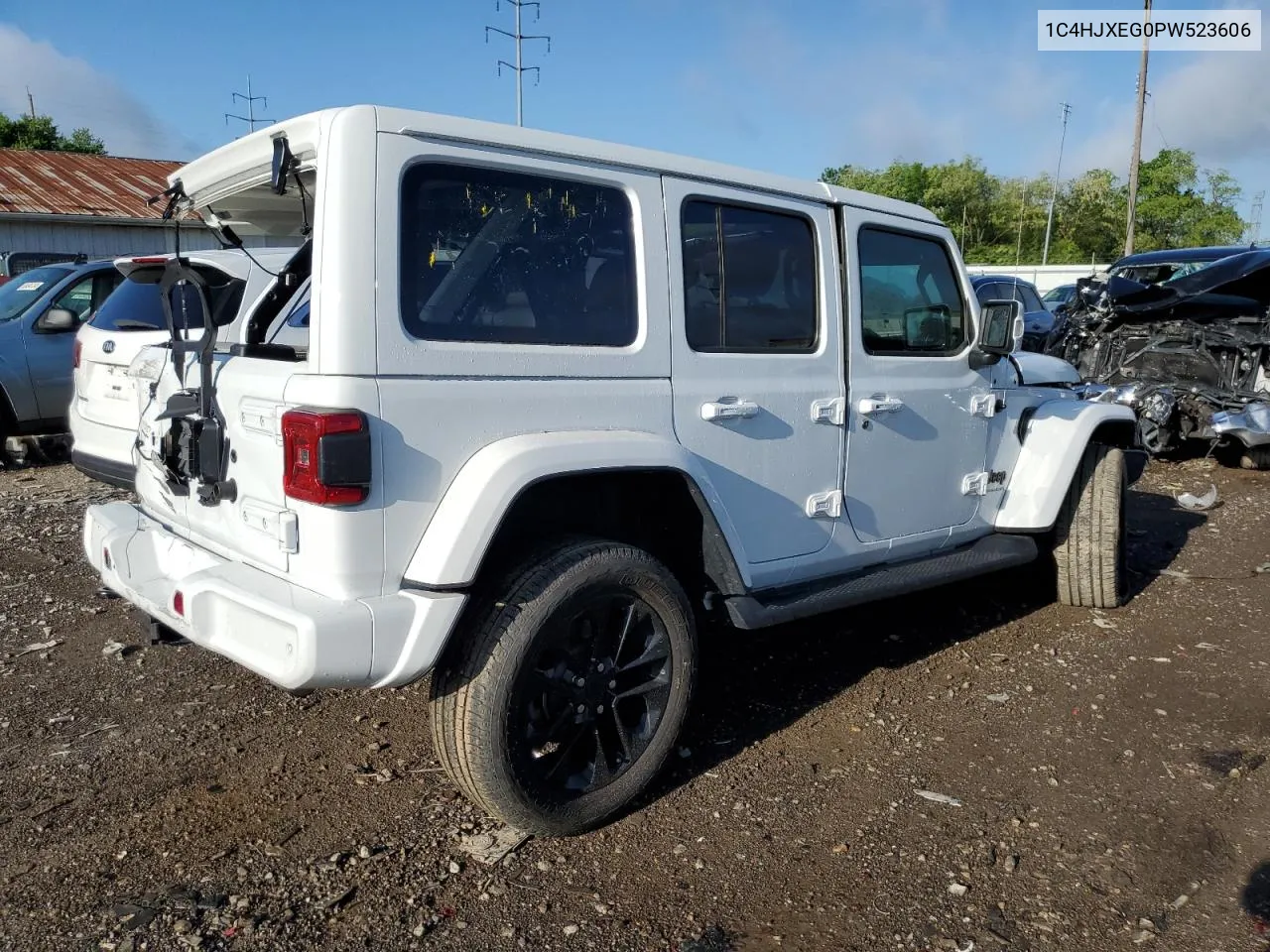 2023 Jeep Wrangler Sahara VIN: 1C4HJXEG0PW523606 Lot: 53026354