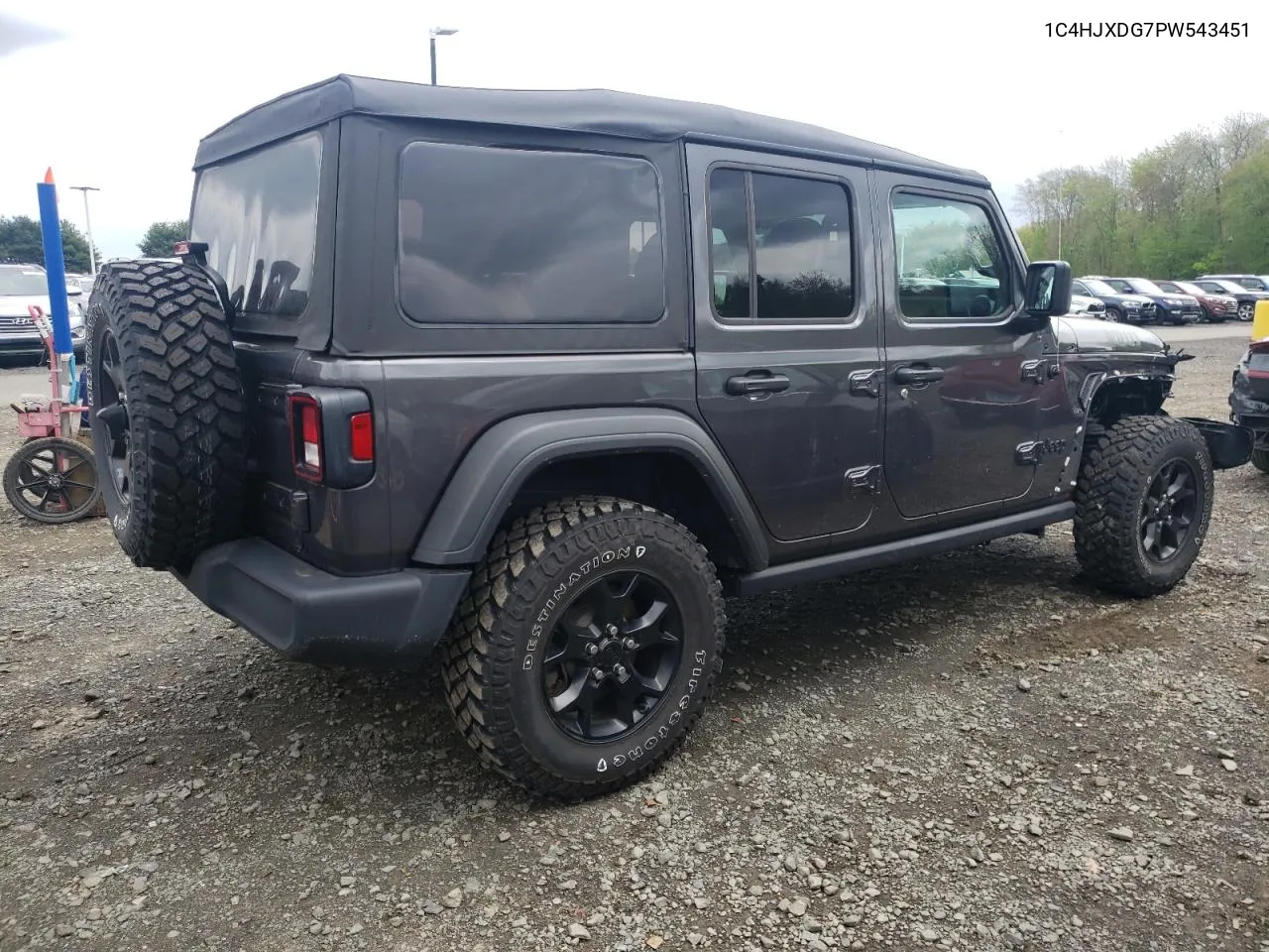 1C4HJXDG7PW543451 2023 Jeep Wrangler Sport