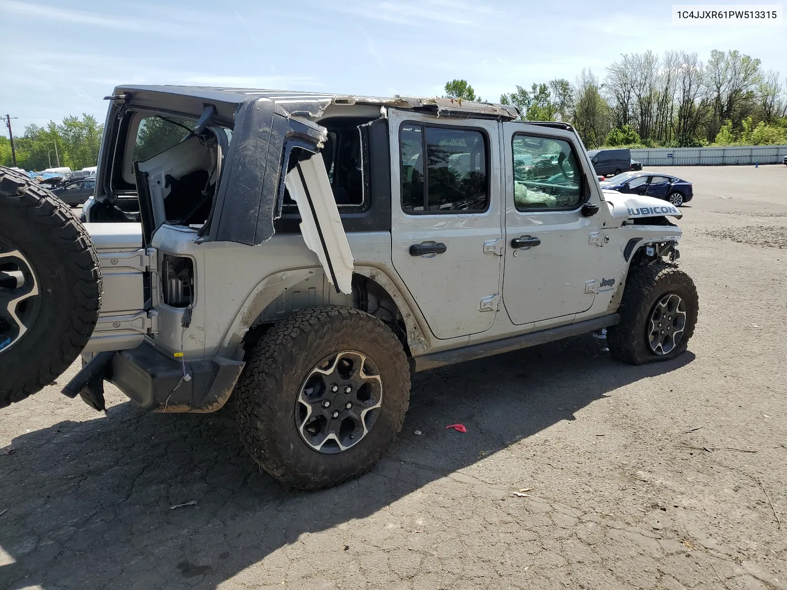 2023 Jeep Wrangler Rubicon 4Xe VIN: 1C4JJXR61PW513315 Lot: 54817694