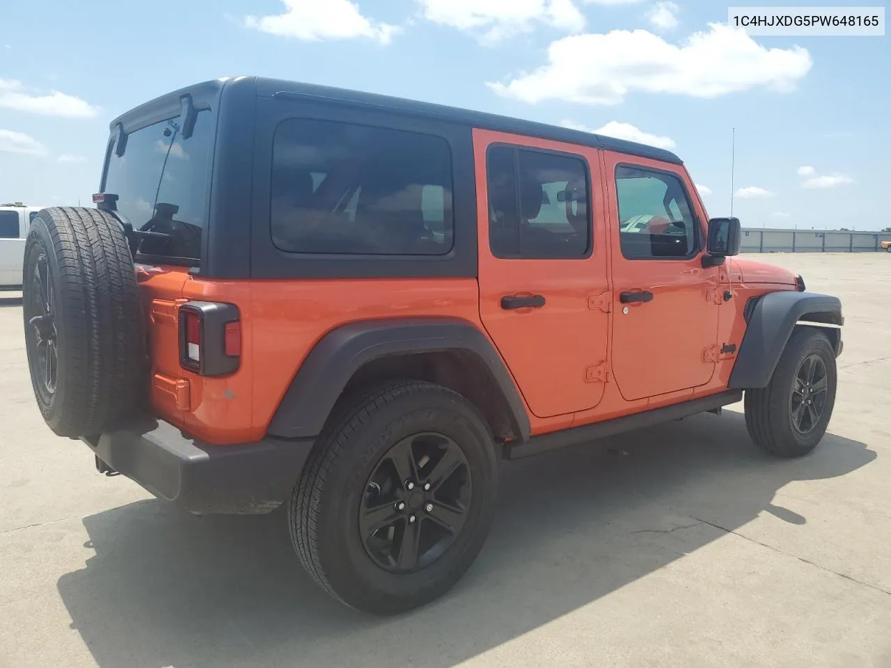 2023 Jeep Wrangler Sport VIN: 1C4HJXDG5PW648165 Lot: 57077634