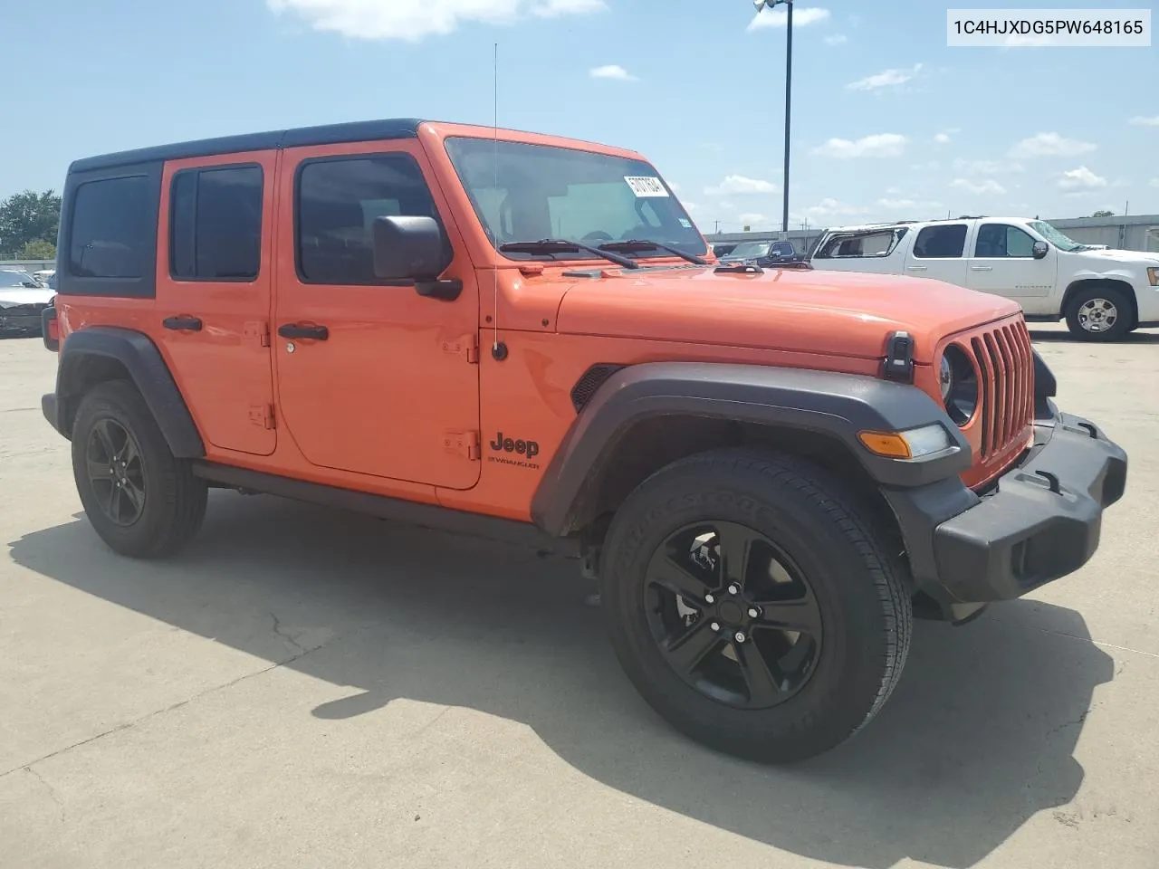 2023 Jeep Wrangler Sport VIN: 1C4HJXDG5PW648165 Lot: 57077634