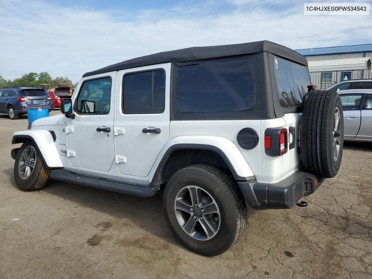 2023 Jeep Wrangler Sahara VIN: 1C4HJXEG0PW534542 Lot: 57254404