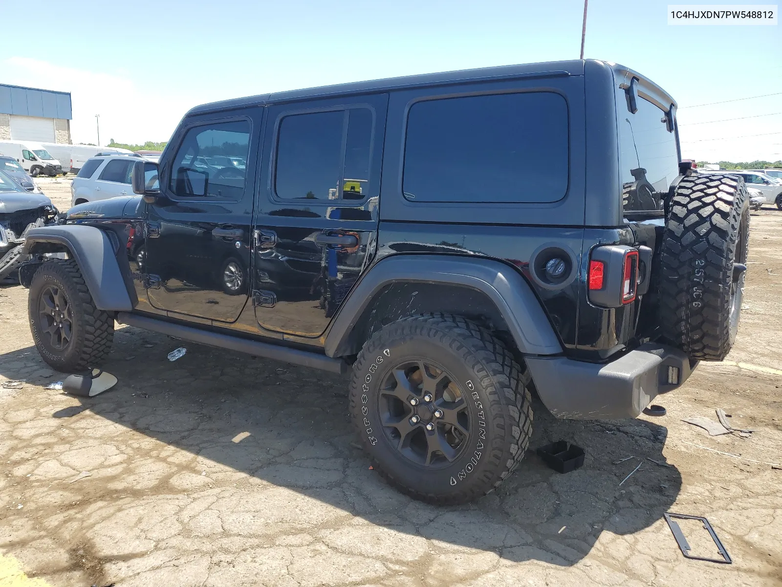 1C4HJXDN7PW548812 2023 Jeep Wrangler Sport