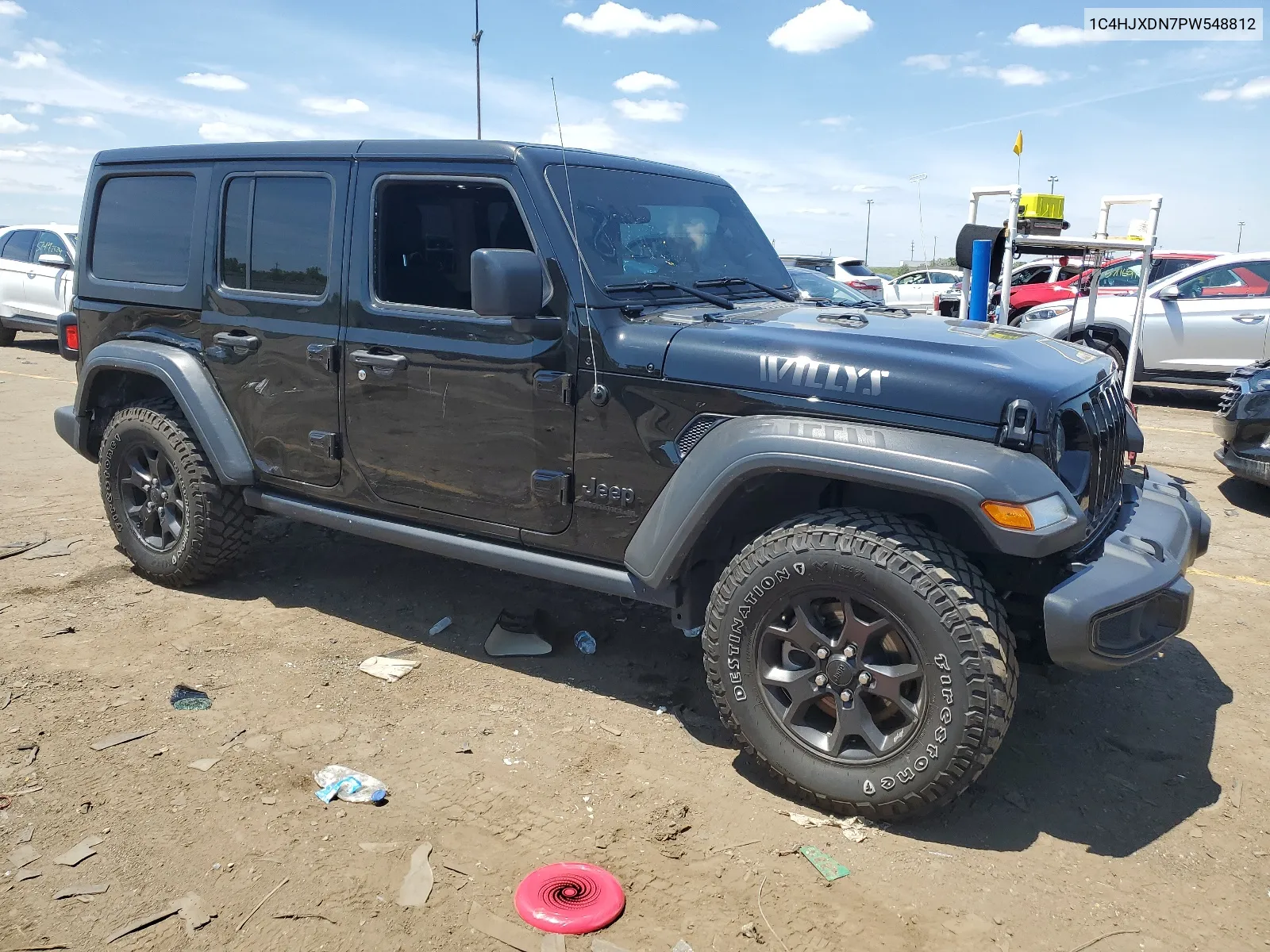 1C4HJXDN7PW548812 2023 Jeep Wrangler Sport