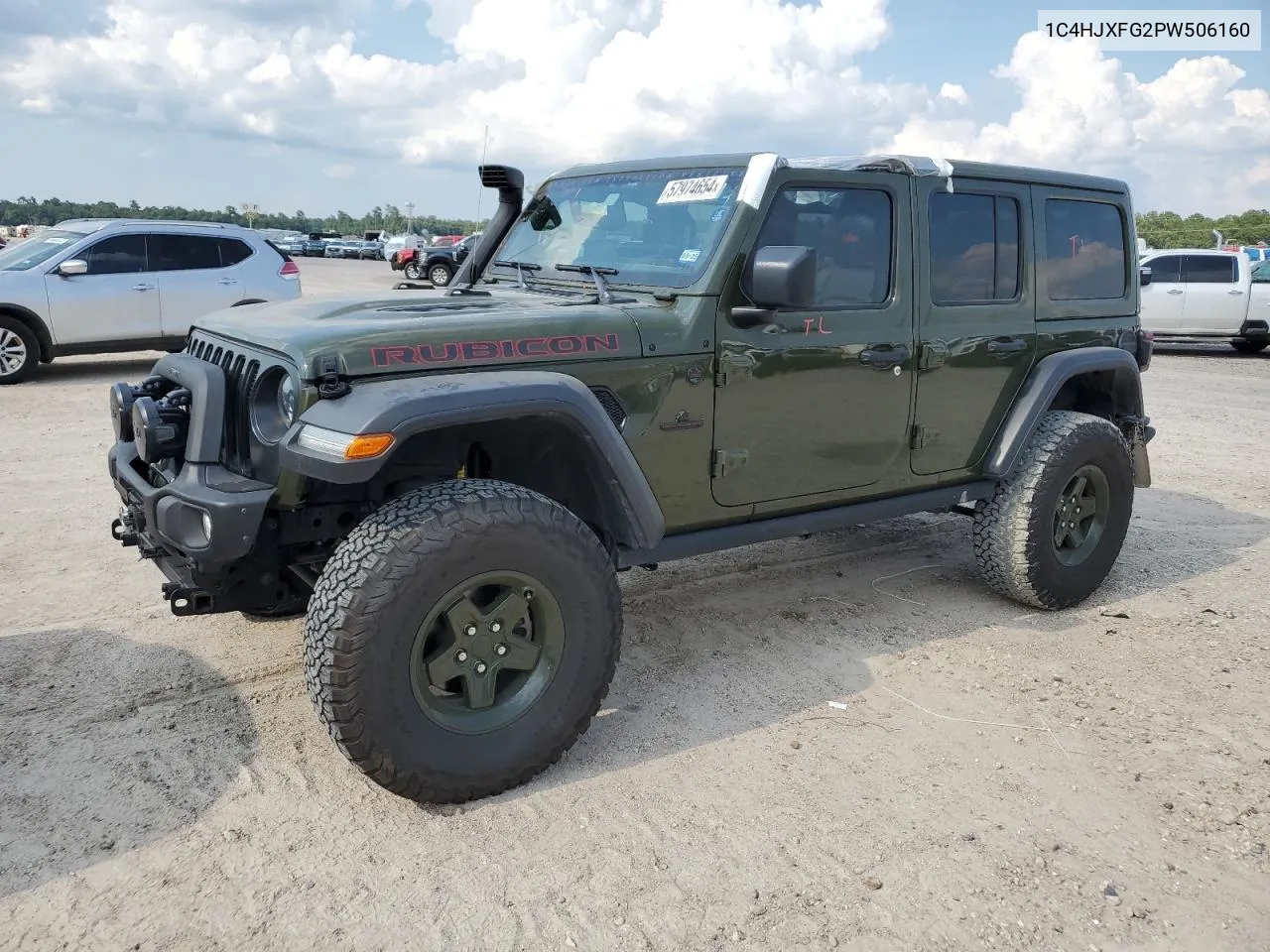 1C4HJXFG2PW506160 2023 Jeep Wrangler Rubicon