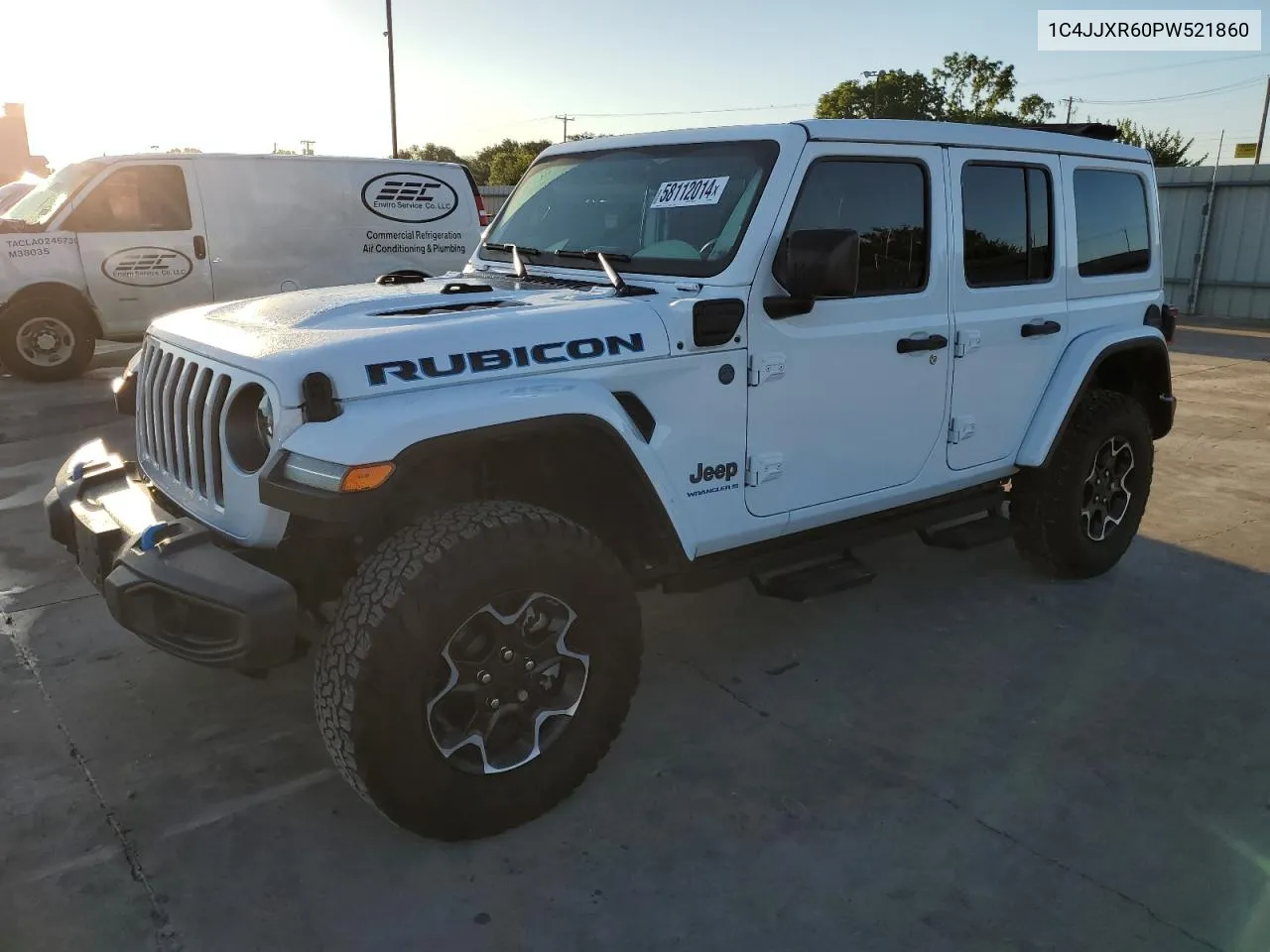 2023 Jeep Wrangler Rubicon 4Xe VIN: 1C4JJXR60PW521860 Lot: 58112014