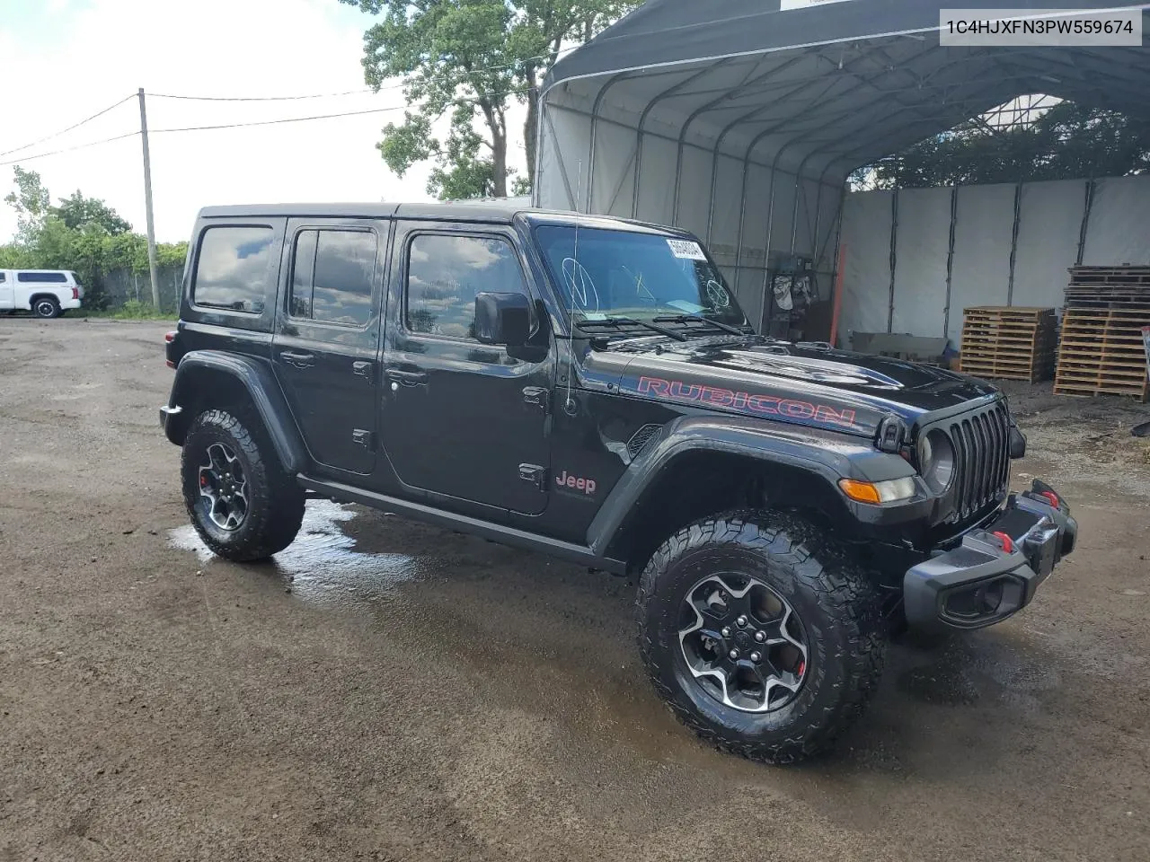 2023 Jeep Wrangler Rubicon VIN: 1C4HJXFN3PW559674 Lot: 58648034