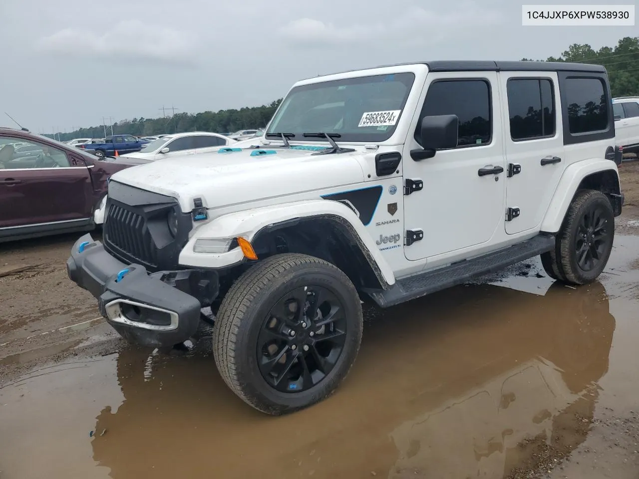 2023 Jeep Wrangler Sahara 4Xe VIN: 1C4JJXP6XPW538930 Lot: 59683524