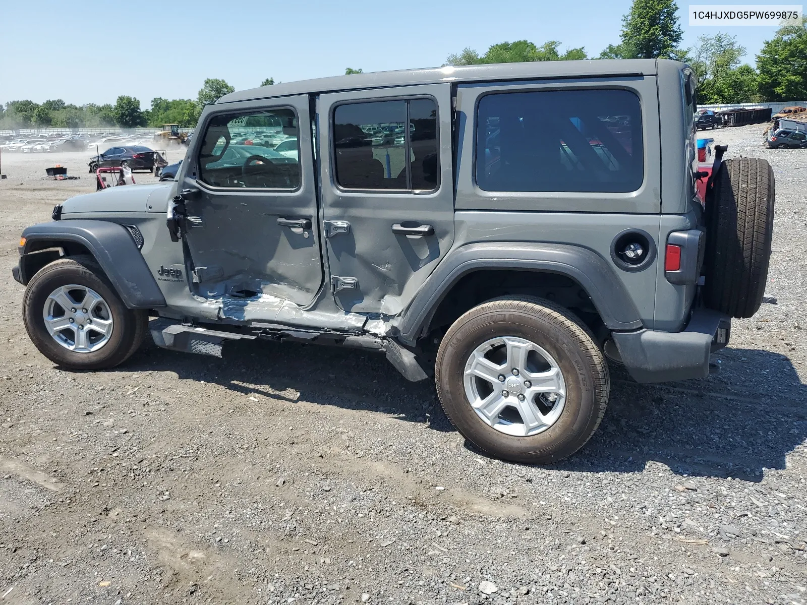 2023 Jeep Wrangler Sport VIN: 1C4HJXDG5PW699875 Lot: 59911574