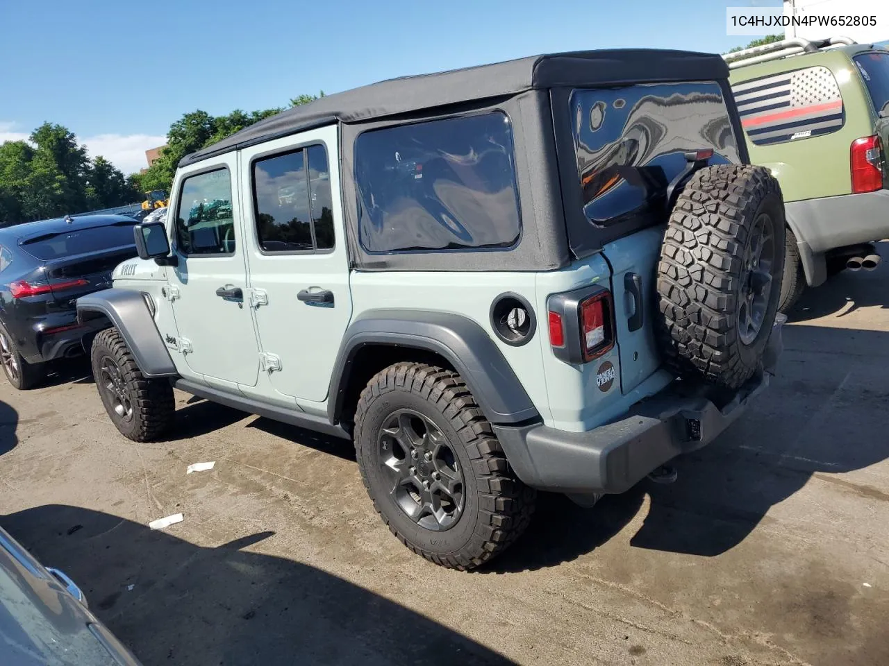 1C4HJXDN4PW652805 2023 Jeep Wrangler Sport