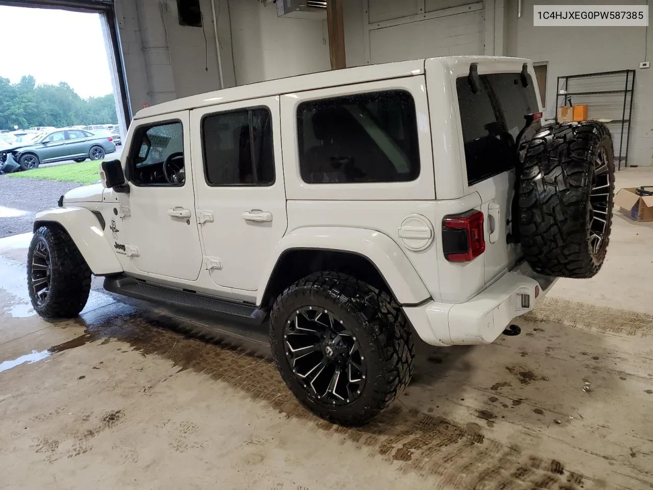 2023 Jeep Wrangler Sahara VIN: 1C4HJXEG0PW587385 Lot: 60637524