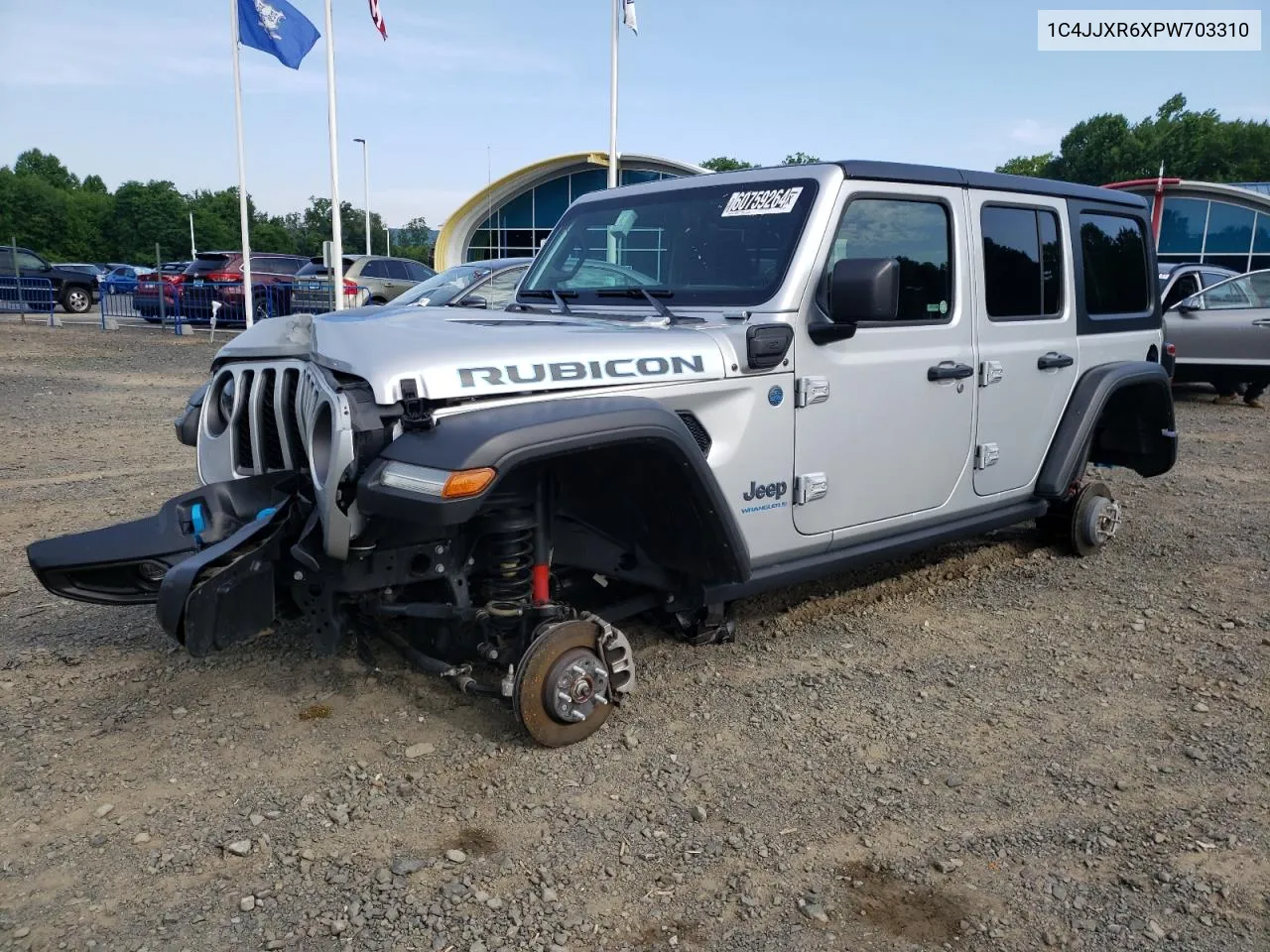 2023 Jeep Wrangler Rubicon 4Xe VIN: 1C4JJXR6XPW703310 Lot: 60759264