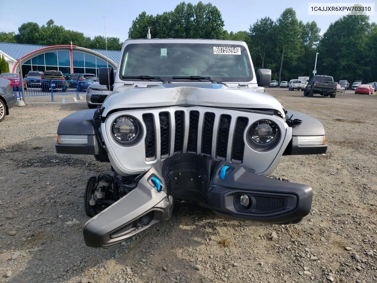 2023 Jeep Wrangler Rubicon 4Xe VIN: 1C4JJXR6XPW703310 Lot: 60759264