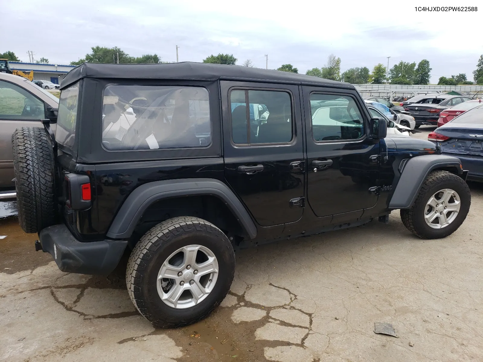 1C4HJXDG2PW622588 2023 Jeep Wrangler Sport