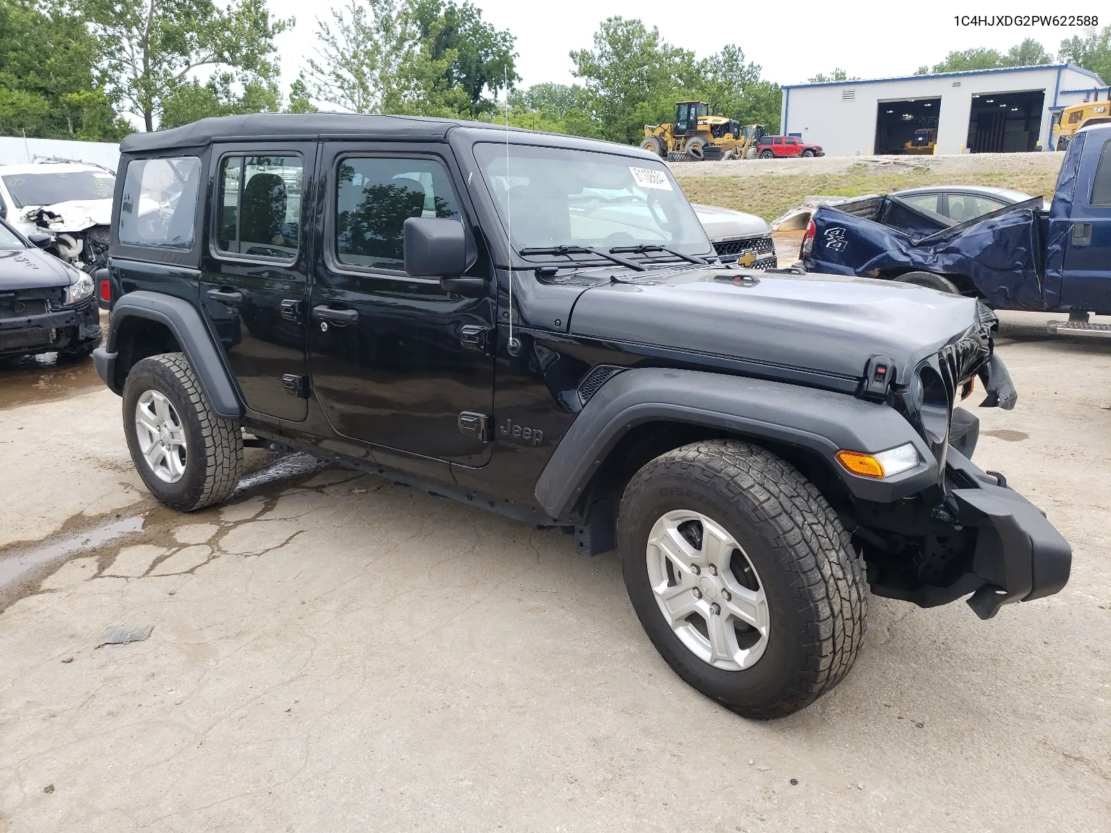 1C4HJXDG2PW622588 2023 Jeep Wrangler Sport