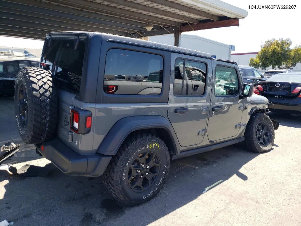 2023 Jeep Wrangler 4Xe VIN: 1C4JJXN60PW629207 Lot: 61282474