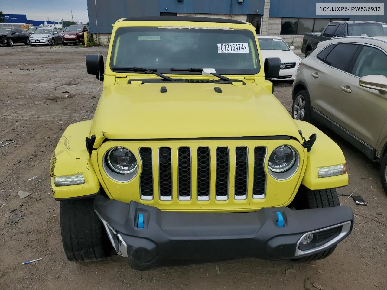 2023 Jeep Wrangler Sahara 4Xe VIN: 1C4JJXP64PW536932 Lot: 61315474